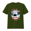 Vintage Retro Step Brothers Catalina Wine Mixer Helicopter Palm Tree Print Casual T Shirt Vintage Washed Breathable