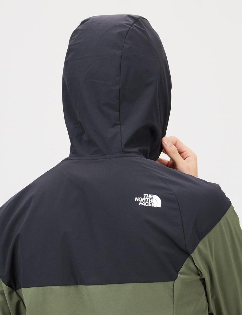 The North Face Apex Flex Hoody New Size S Men's Water-Repellent, Windproof, Lightweight, Taupe,