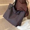 Niche Design Large Capacity Bag New Polka Dot One Shoulder Handbag Casual and Fashionable Commuting Tote Bag for Women