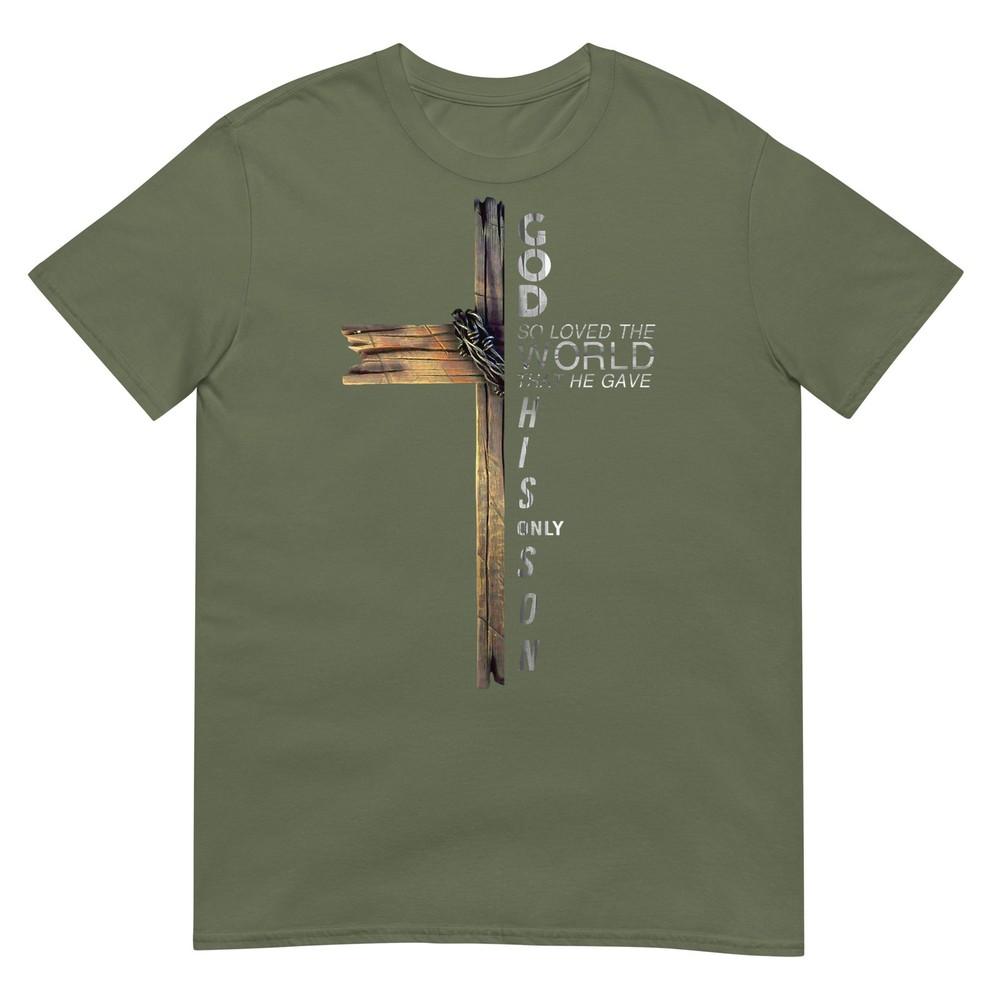 Son Of God Jesus Christ Cross Christian 9 John 3 16 TShirt