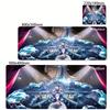 Коврик для мыши Фурина Фокалорс Genshin Impact Большой XXL Коврик для мыши Компьютерная клавиатура Набивка Аниме Игровой Аксессуары Genshin Настольный коврик