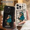 Phone Case: 2D flat design, fits iPhone 18, 17, 16, 15, 14, 13 Pro, cool black gorilla, perfect Christmas and Halloween holiday gift