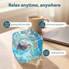 Slow Rising Blue Ocean Ice Cube Stress Balls Slow Rebound Sensory Fidget Toy  Social Activities