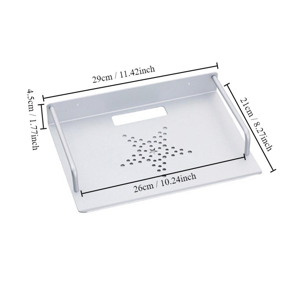 Металлическая полка для маршрутизатора, настенное крепление, держатель проектора, прочная стойка для маршрутизатора, гостиная, спальня