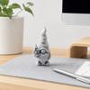 Flower Gnome Figurine, 3D Printed Small Gnome Garden Statue, Cute Dwarf Ornament for Yard, Lawn, Patio Decor