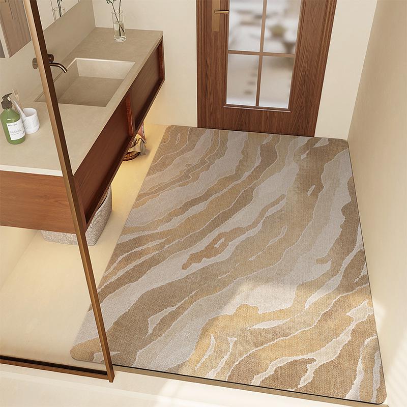 Диатомовая грязь абсорбирующий нескользящий коврик для ванной комнаты