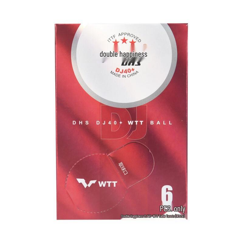 Официальный мяч для настольного тенниса DHS 3-Star DJ40+ WTT