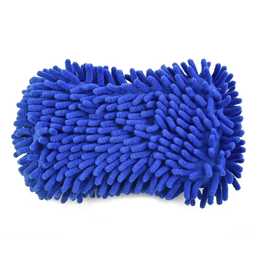 Auto Gloves Car Washing Accessories Car Cleaning Brush Cleaner Tools Microfiber Cars Washer Sponge Cleaning Washing Towel