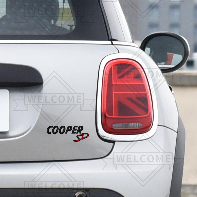 3D Автомобильные Наклейки Для Mini Cooper D SD Countryman Clubman Эмблема Буквы На Кузов Автомобиля Наклейка На Багажник Аксессуары Для Украшения R4O