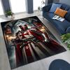 Templar Blood Knight Honor Holy Crusader Cartoon Rug for Bedroom Living Room Sofa Home Doormat Decor,Kid Play Non-slip Floor Mat
