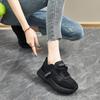 Mesh breathable dad shoes women's 2025 spring new single mesh little white shoes breathable thick-soled shoes