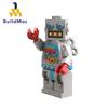 Buildmoc Ideas Clockwork Robot Action Figures MOC Set Building Blocks Kits Toys for Children Kids Gifts Toy 707PCS Bricks