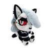 Hazbin Loona Wolf Plush Dolls Birthday Movie Animal Wolf El Loona Stuffed Toys Holiday Gift 25Cm Dolls Party Home Collect