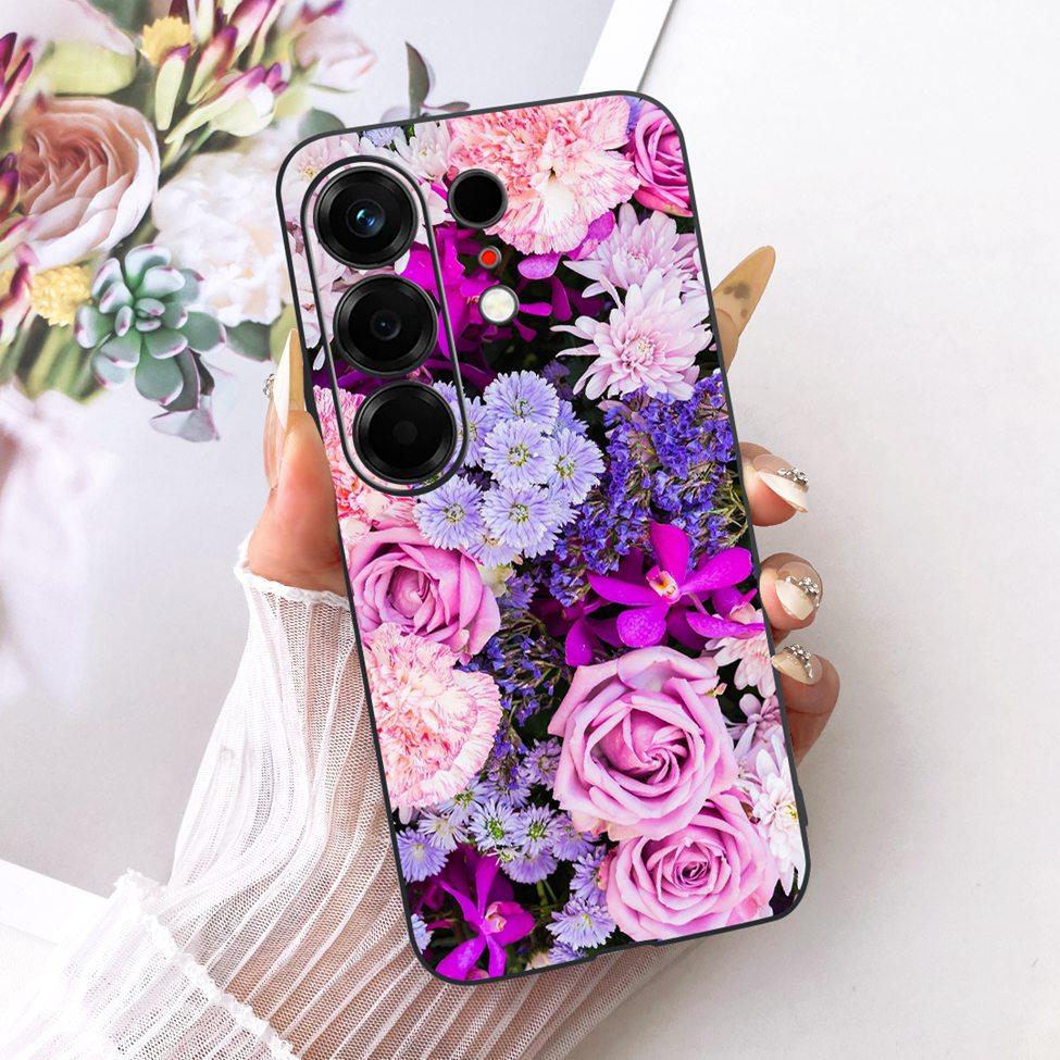 Чехол для Tecno CN5 Чехол для Tecno Camon 50 4G Модный Бабочка Милый Кот Крутой Расписной Мягкий Чехол для Телефона Для Techno Camon50 4G