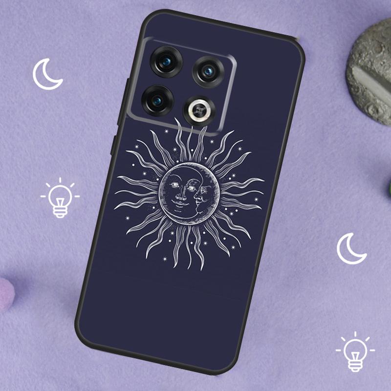 Чехол с изображением Солнца, Луны и Лица для OnePlus Nord 5 CE 2 3 4 Lite N20 N30, Для OnePlus 15 13 12 11 10 13T 10T 10R 12R 13R