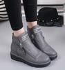 Autumn Platform Wedge Heel Boots Women Shoes with Increased Platform Sole Female Fashion Casual Zip Boots785mk