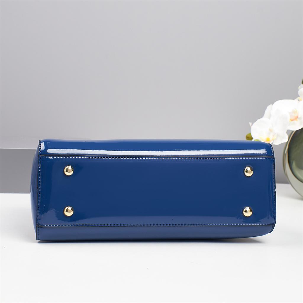 Модная лакированная блестящая красная женская сумка 2025 для женщин