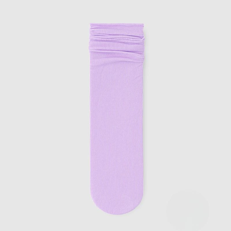 Ladies Summer Thin Style Yuezi Ice Silk In The Tube Pile Socks
