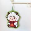 Мультяшная овечка Подвесное кухонное полотенце для рук Супервпитывающее Толстое Прочное для Кухни Ванной Комнаты Домашней Уборки