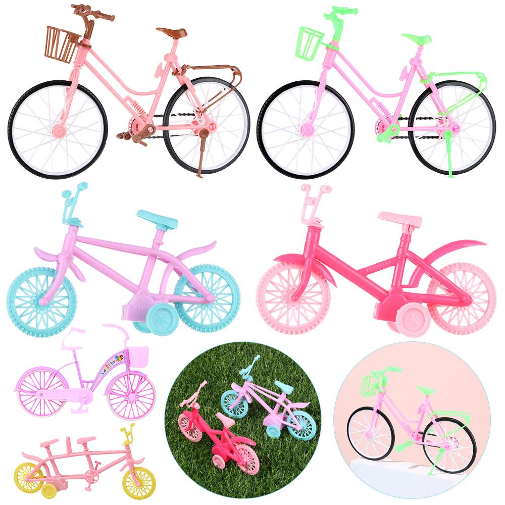Sports Photography Props Doll Bicycle Dollhouse Accessories Miniature Bike Cycling Scene Model