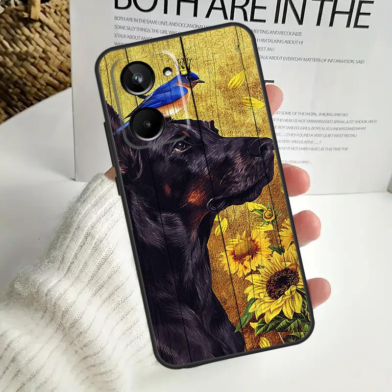 Чехол для телефона Doberman Dog для Realme GT Neo 5 GT5 9 10 11 12 Pro Plus C30 C31 C33 C35 C25s C21Y C51 C55 C67 C53