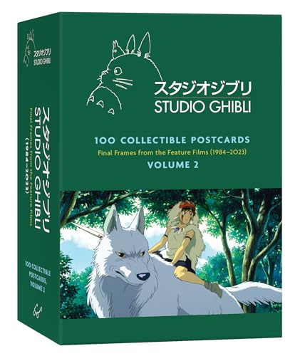 Студия Ghibli: 100 коллекционных открыток, Том 2: Финальные кадры из художественных фильмов (1984–2023)