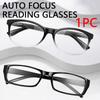 1/2/3/4PC Autofocus Presbyopic Reading Glasses Women Men Eyeglass Women Resin HD Magnifier