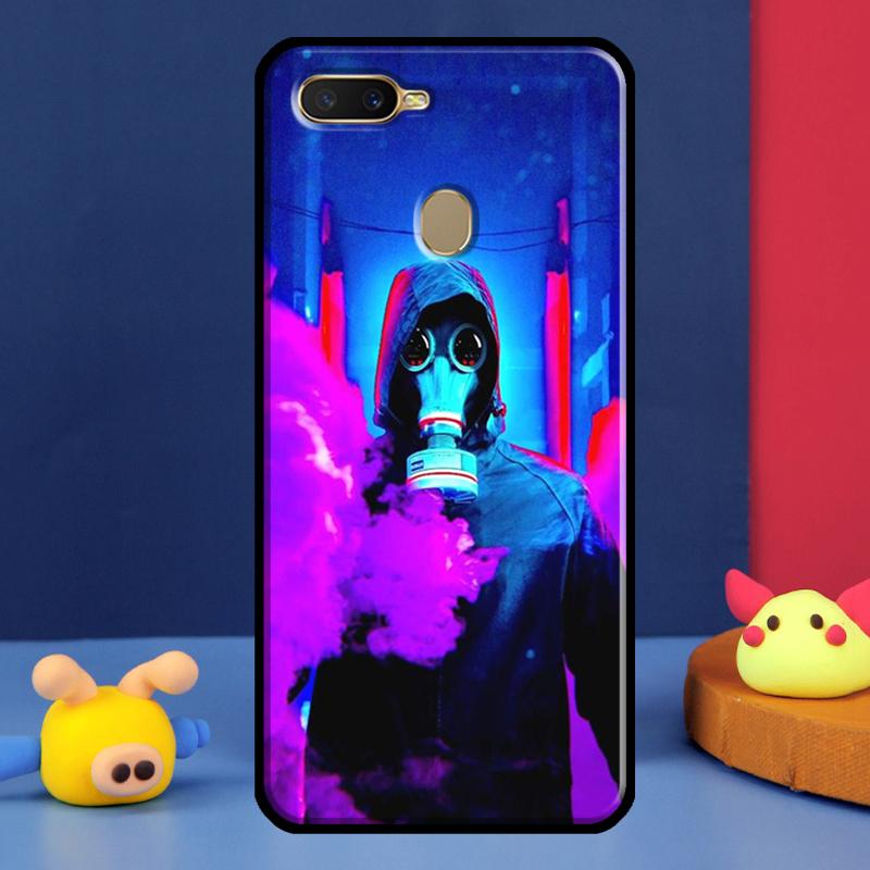 Ядерная Маска Противогаз Для Oppo A54 A57 S A78 A58 A98 A5 A9 A91 A15 A16 A17 A52 A72 A76 A96 A74 A94 A77 Чехол Для Телефона