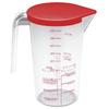 Hokari Manufacturing Measuring Cup with Lid, Red
