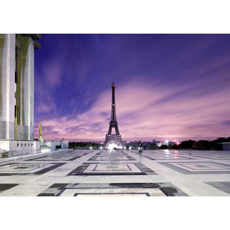 Framed Eiffel Tower & Leaning Tower of Pisa Poster with Free Shipping