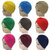 Good Hijab 1PC Muslim Hat Chemo Turban Knotted Head Wrap High Quality Popular Hot Sale Indian Cap For Women Headband Stretchy Adult Bandanas