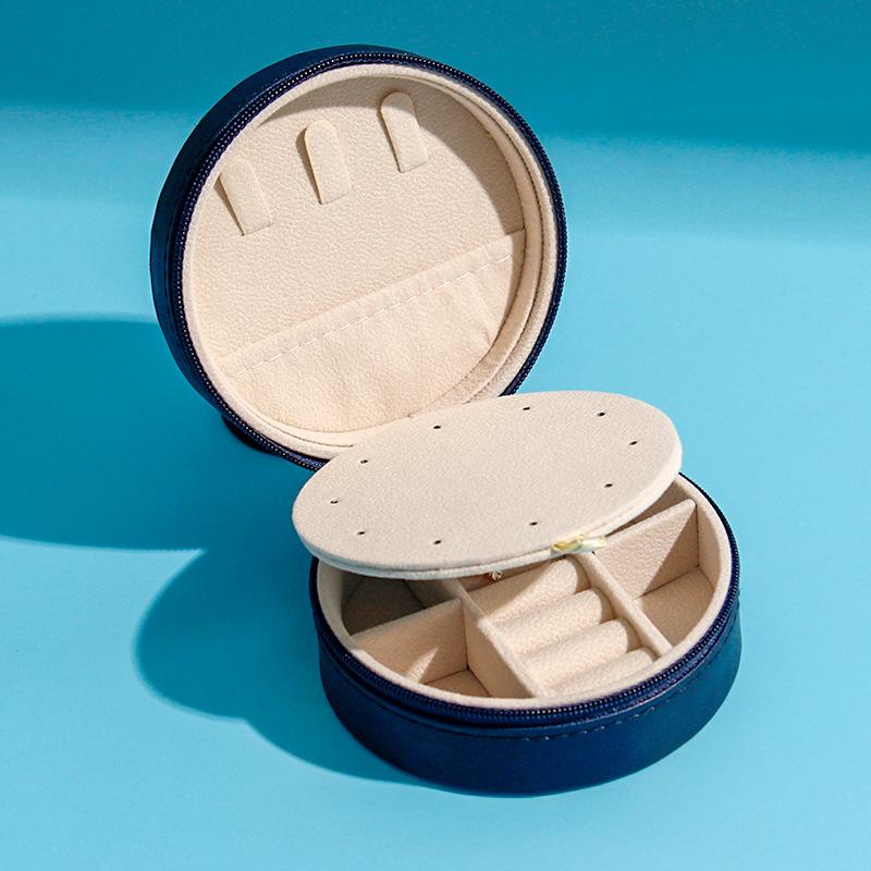 Многослойная шкатулка для украшений Маленькие серьги-гвоздики Коробка для колец Коробка для ожерелий Серьги Шкатулка для украшений Портативная кассета Зеркала для украшений