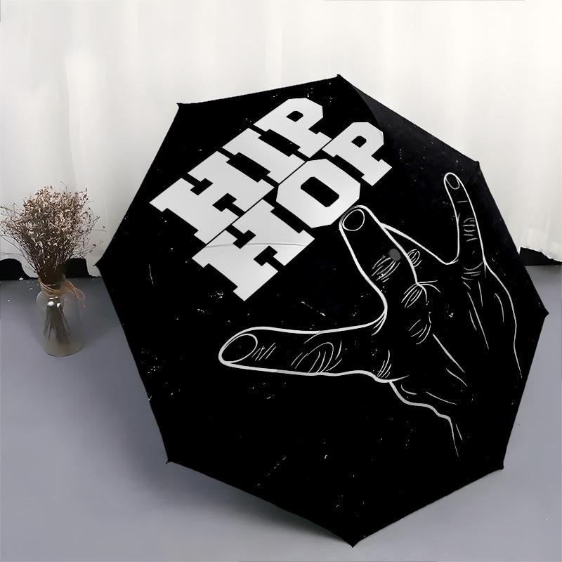 1pc HIP HOP Automatic Open/Close Umbrella with 8-Rib Windproof Canopy10159