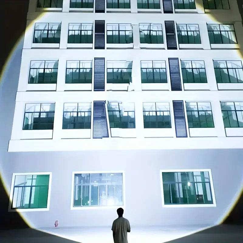 Длинный фонарик 400 Вт светодиодный фонарик дальнего действия 800 м лампа зумируемый фонарик водонепроницаемый перезаряжаемый фонарь