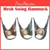 Подвесное кресло-гамак из сетки, подвесное сиденье с подушкой, для использования в помещении и на улице, для сада, патио