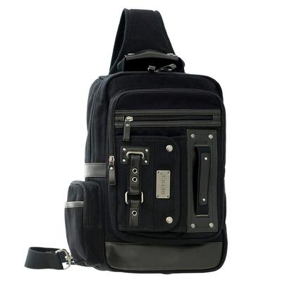 Formalich Mega Body Bag Бренд Одноплечная Кроссбоди Гаджет A4 Поездки на работу/учебу Большая вместимость Черный [Устройство] Мужская