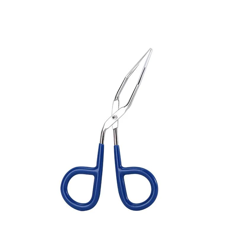 1 шт. Пинцет для бровей типа ножниц, пинцет для удаления тонких волосков, для бровей, носа, удаление волос, инструменты для красоты и макияжа, аксессуары