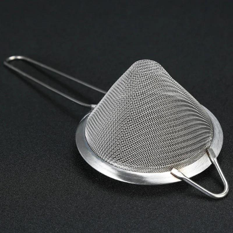 Julep Strainer Cocktail Bar Strainer Нержавеющая сталь Strainer Ложка для коктейлей Сетчатый фильтр Аксессуары для бармена