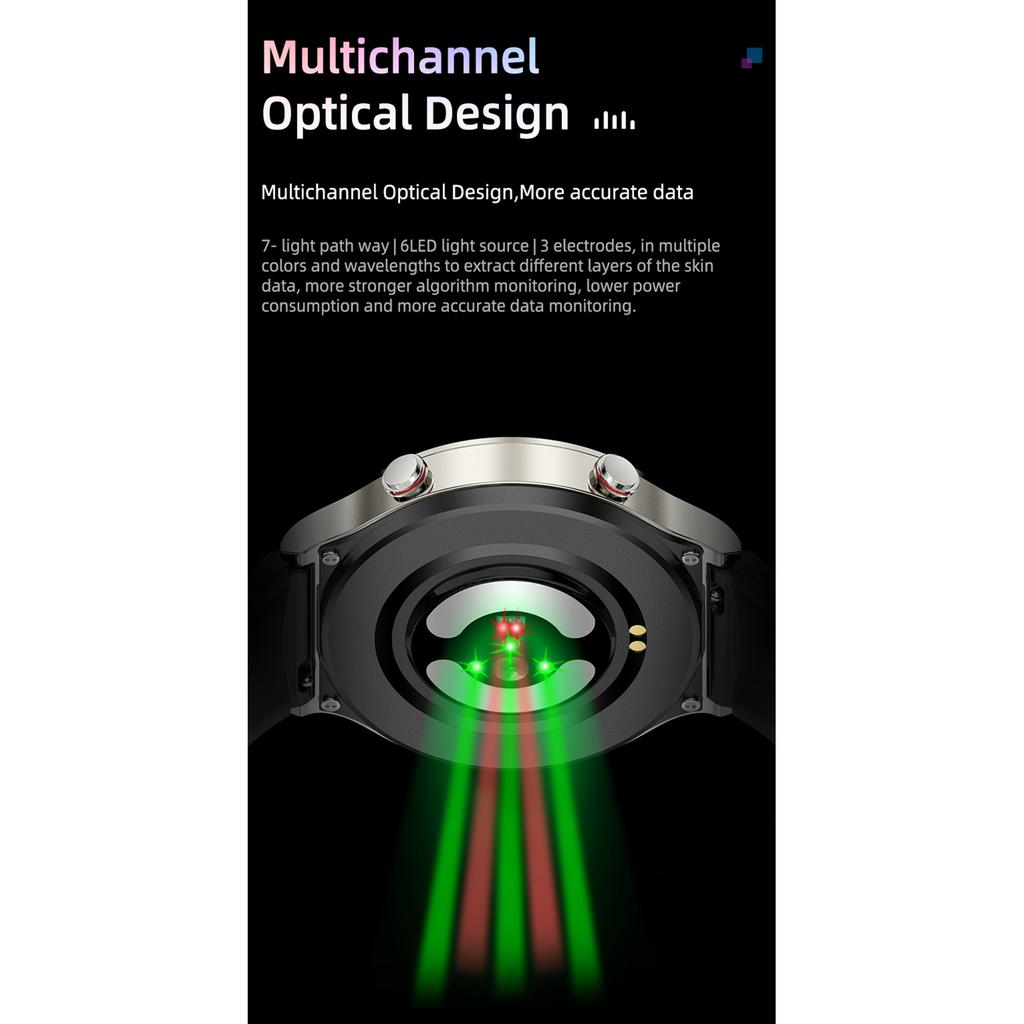 G08 Smart Watch ЭКГ/ВСР/артериального давления/кислорода/мониторинга температуры