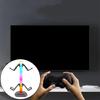 Игровой светодиодный держатель для наушников Держатель для контроллера Стенд для гарнитур Стенд для контроллера Вешалка Игровая док-станция Аксессуары для стола