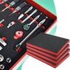 4 Pieces Tool Box Foam Drawer Liner Professional Cuttable Inserts for Cases Packaging
