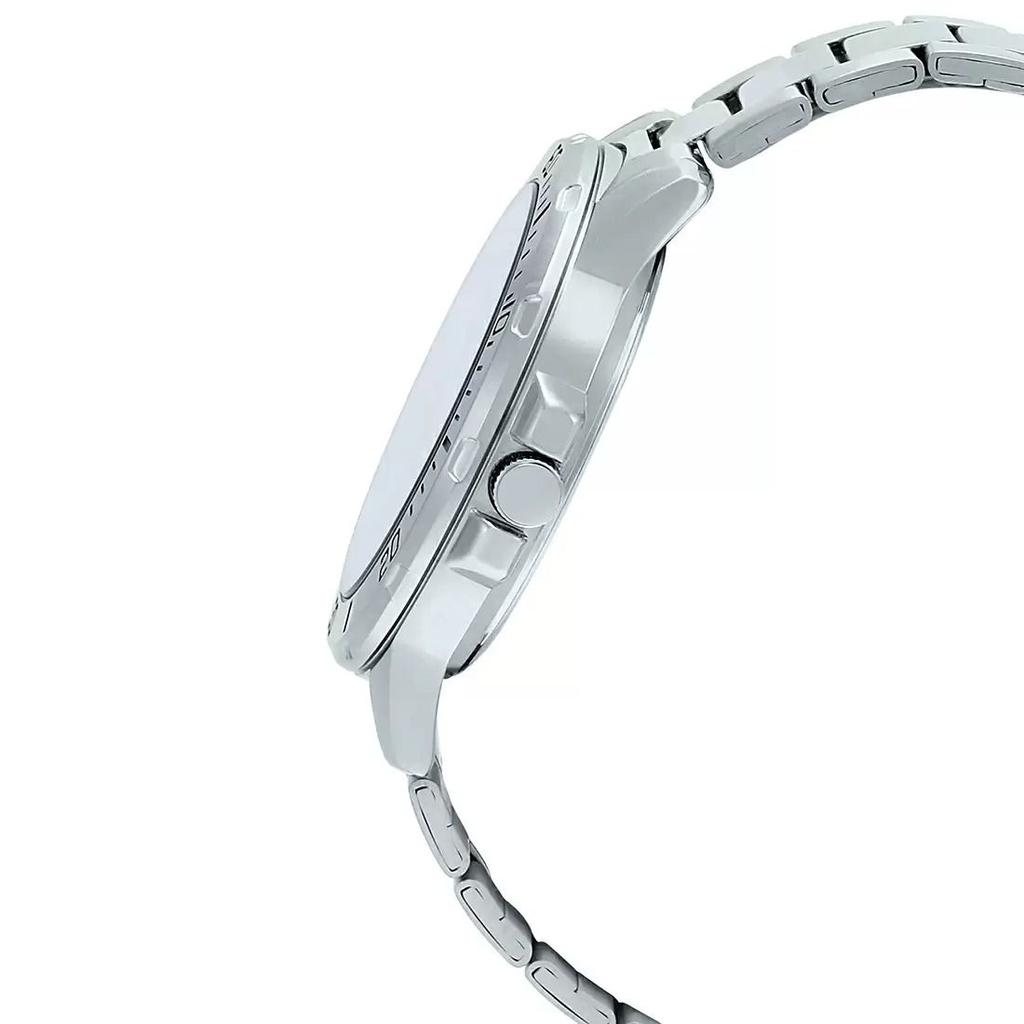 Аналоговые серебристые мужские часы, Silver Analog Men's Watch,  Casio