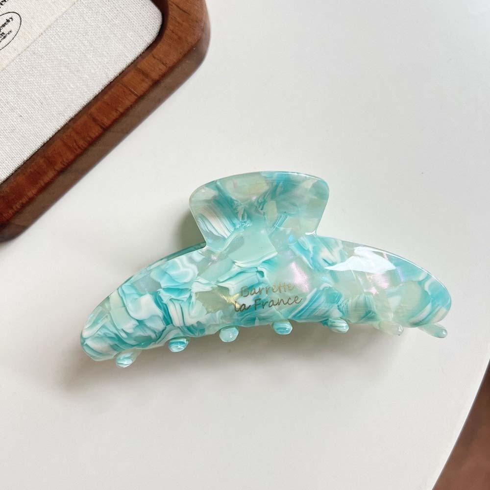 Acrylic Acetic Acid Hair Claw Elegant Women Hair Accessories Fashion Gradient Shark Clip Gifts