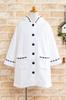 Eye Lovely махровый белый халат с капюшоном 11059 K's Kids' Bathrobe, ткань, 120-130см, темно-синий, (12-130,OWXNA)