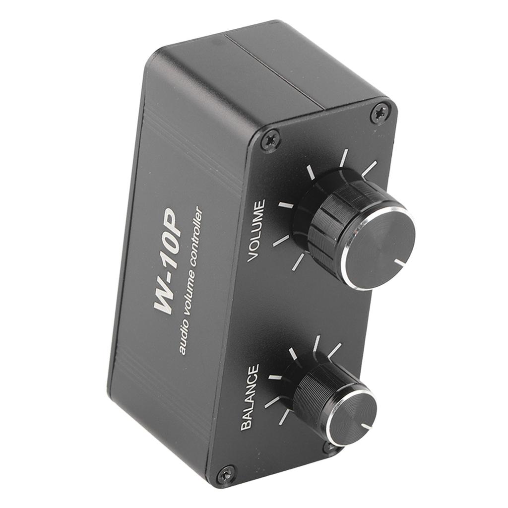 Sound Amplifier Noise Reduction 3.5mm AUX RCA Jack Music Controller Stereo Volume Adjuster for Headphone Speaker