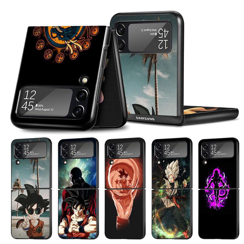 Чехол с логотипом аниме «Дракон» для Samsung Galaxy Z Flip 3 5G ZFlip Z Flip 4 ZFlip3 zflip Flip4 Flip3, черный чехол