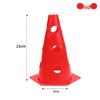 23cm Hexagonal Training Cones with Holes for Agility Drills