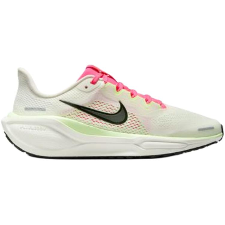 Nike Air Zoom Pegasus 41 GS Sail Hyper Pink Kids Sneakers Cream Bright-Crimson Sequoia FN5041-107