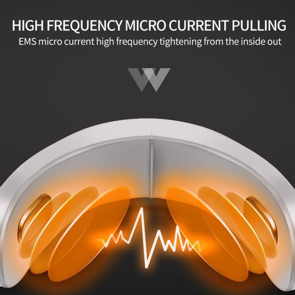 V-Face Shaping Massager Chin Lift Belt LED Photon Therapy Face Slimming Vibration Double Chin Reducer Face Lift Double Electric Face Lift Machine