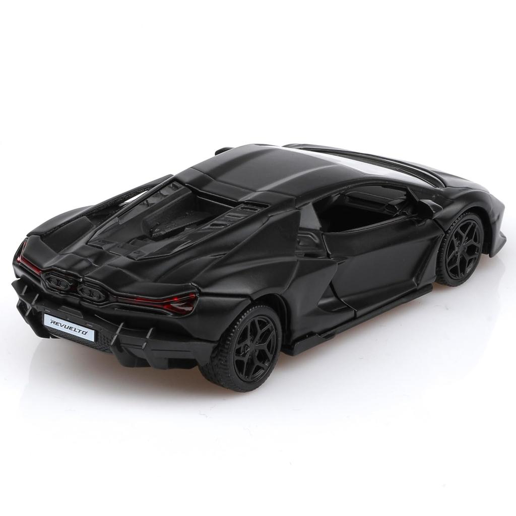 TOKAXI 1/36 Scale Lamborghini Revuelto Diecast Car Model with Pull-Back, Lamborghini Revuelto Toy Car for Boys and Girls